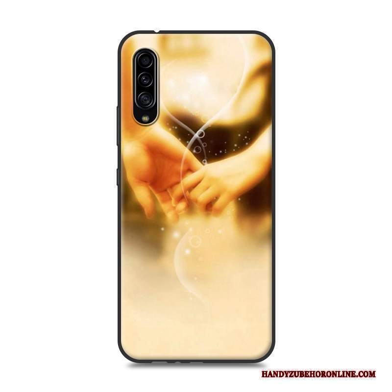 Custodia Samsung Galaxy A90 5g Protezione Telefono Macchiati, Cover Samsung Galaxy A90 5g Giallo Nuovo