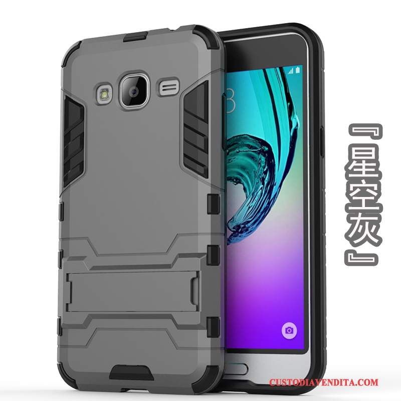 Custodia Samsung Galaxy J3 2016 Protezione Difficile Anti-caduta, Cover Samsung Galaxy J3 2016 Telefono Morbido