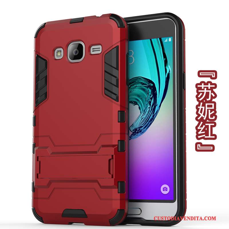 Custodia Samsung Galaxy J3 2016 Protezione Difficile Anti-caduta, Cover Samsung Galaxy J3 2016 Telefono Morbido