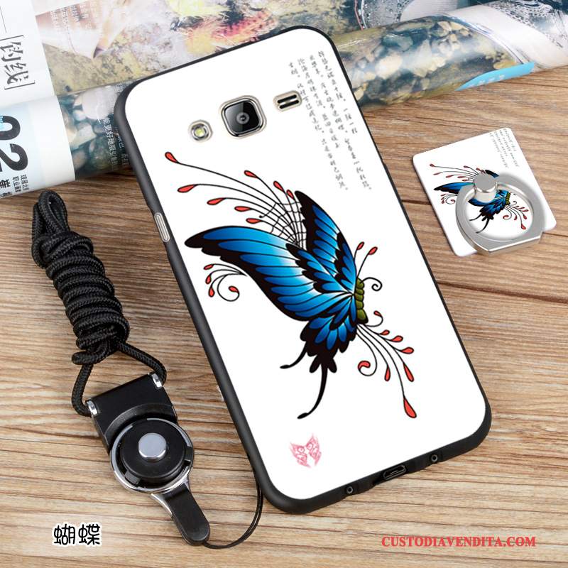 Custodia Samsung Galaxy J3 2016 Silicone Nero Europa, Cover Samsung Galaxy J3 2016 Colore Morbido Personalizza