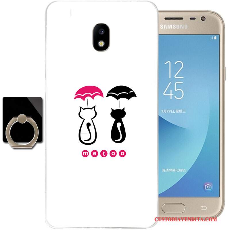 Custodia Samsung Galaxy J3 2017 Colore Anti-caduta Morbido, Cover Samsung Galaxy J3 2017 Silicone Tutto Inclusotelefono