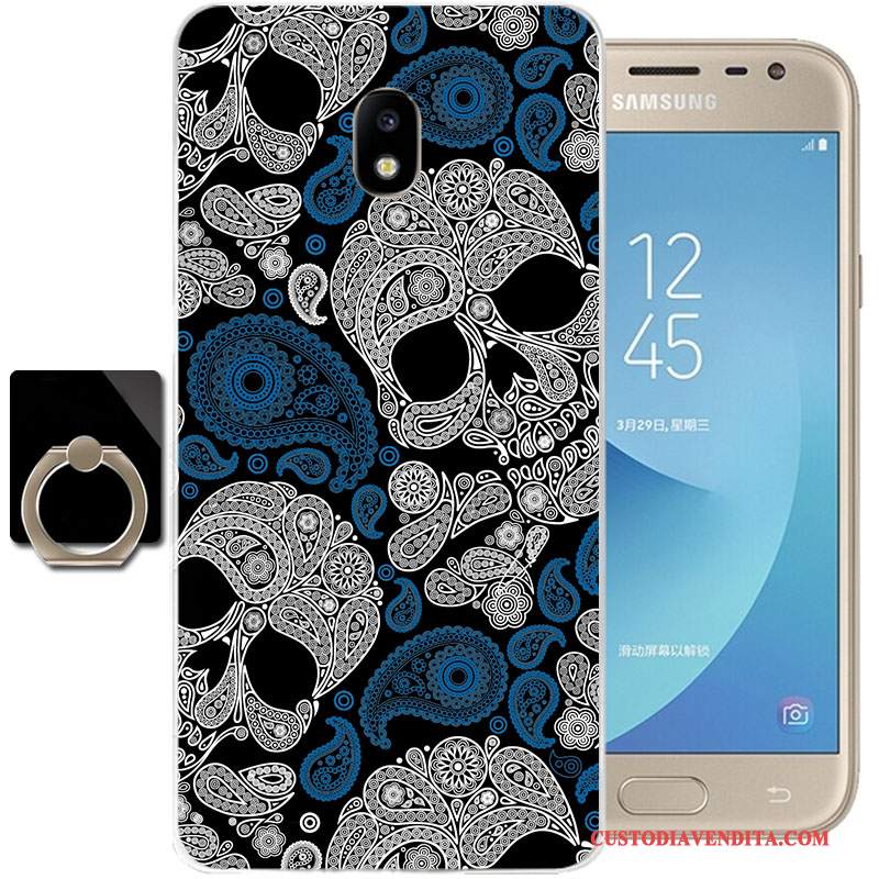 Custodia Samsung Galaxy J3 2017 Colore Anti-caduta Morbido, Cover Samsung Galaxy J3 2017 Silicone Tutto Inclusotelefono