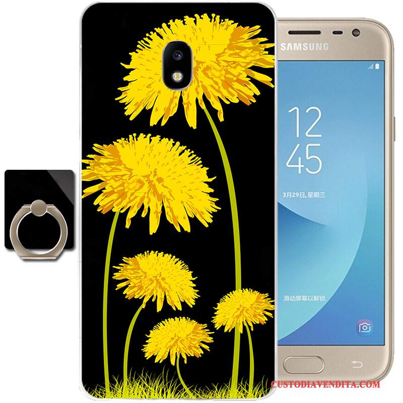 Custodia Samsung Galaxy J3 2017 Colore Anti-caduta Morbido, Cover Samsung Galaxy J3 2017 Silicone Tutto Inclusotelefono