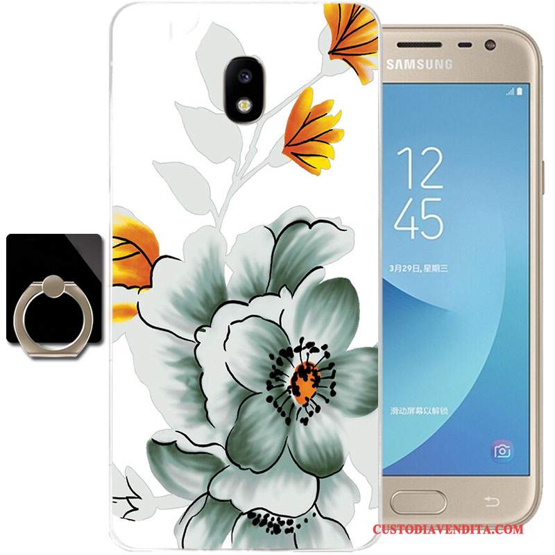 Custodia Samsung Galaxy J3 2017 Colore Anti-caduta Morbido, Cover Samsung Galaxy J3 2017 Silicone Tutto Inclusotelefono