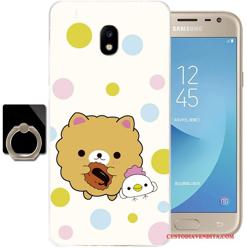 Custodia Samsung Galaxy J3 2017 Colore Anti-caduta Morbido, Cover Samsung Galaxy J3 2017 Silicone Tutto Inclusotelefono