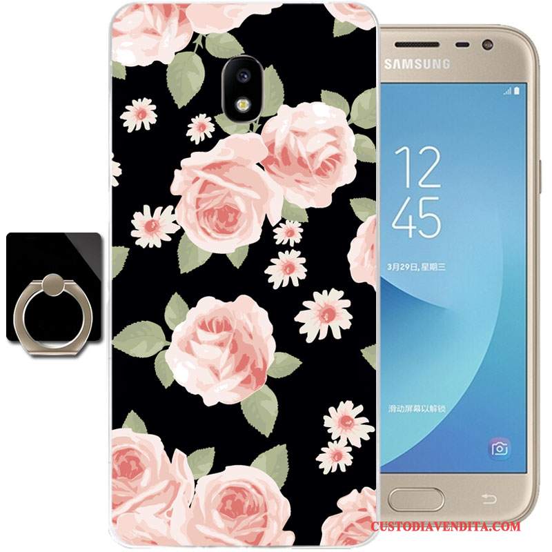 Custodia Samsung Galaxy J3 2017 Colore Anti-caduta Morbido, Cover Samsung Galaxy J3 2017 Silicone Tutto Inclusotelefono