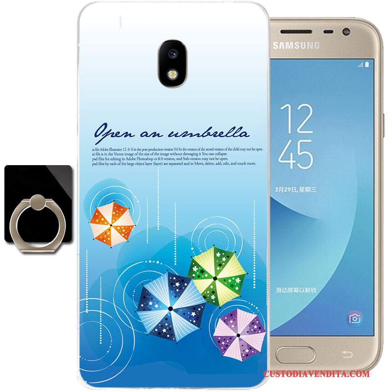 Custodia Samsung Galaxy J3 2017 Colore Anti-caduta Morbido, Cover Samsung Galaxy J3 2017 Silicone Tutto Inclusotelefono