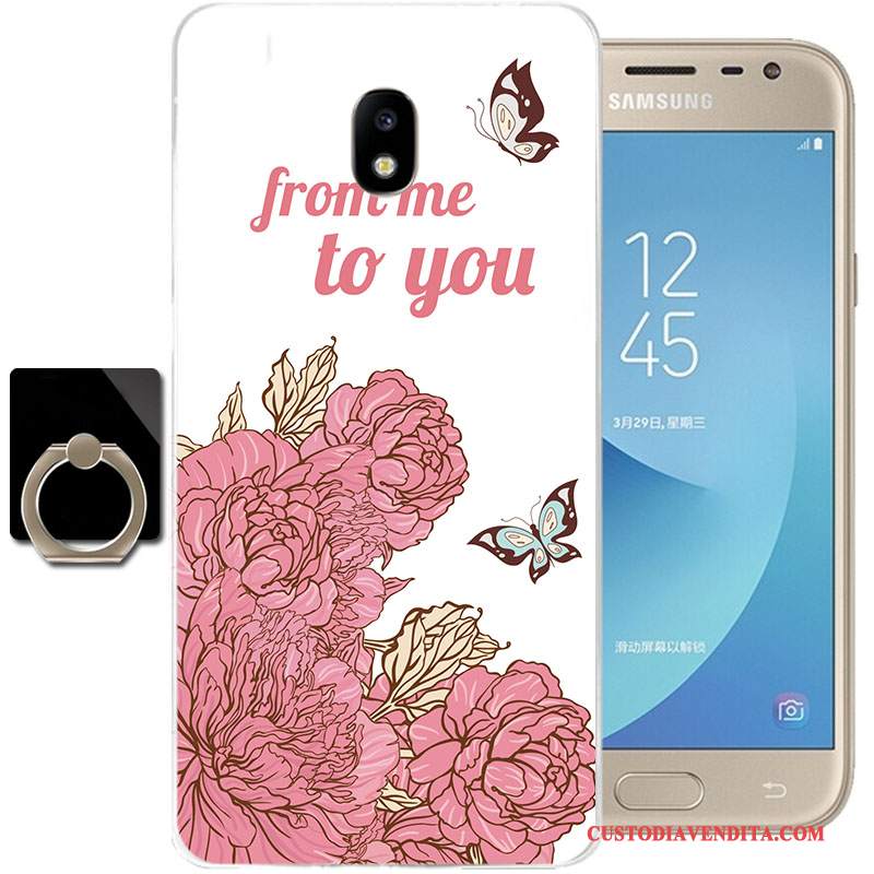 Custodia Samsung Galaxy J3 2017 Colore Anti-caduta Morbido, Cover Samsung Galaxy J3 2017 Silicone Tutto Inclusotelefono