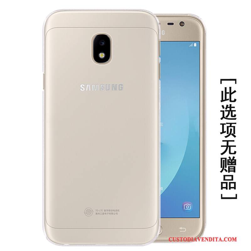 Custodia Samsung Galaxy J3 2017 Protezione Anti-cadutatelefono, Cover Samsung Galaxy J3 2017 Cartone Animato Di Personalità Porpora