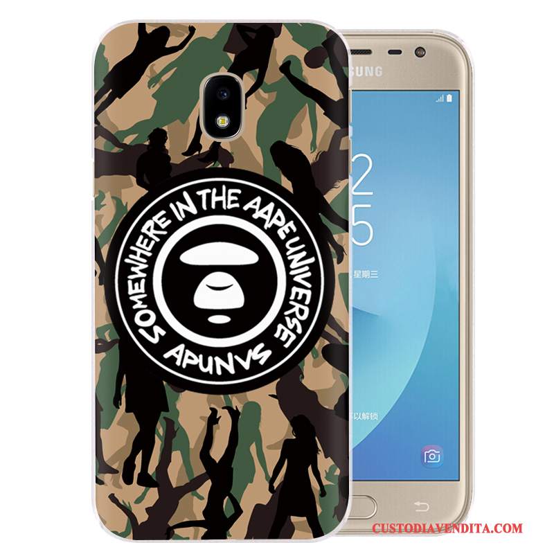 Custodia Samsung Galaxy J3 2017 Protezione Anti-cadutatelefono, Cover Samsung Galaxy J3 2017 Cartone Animato Di Personalità Porpora