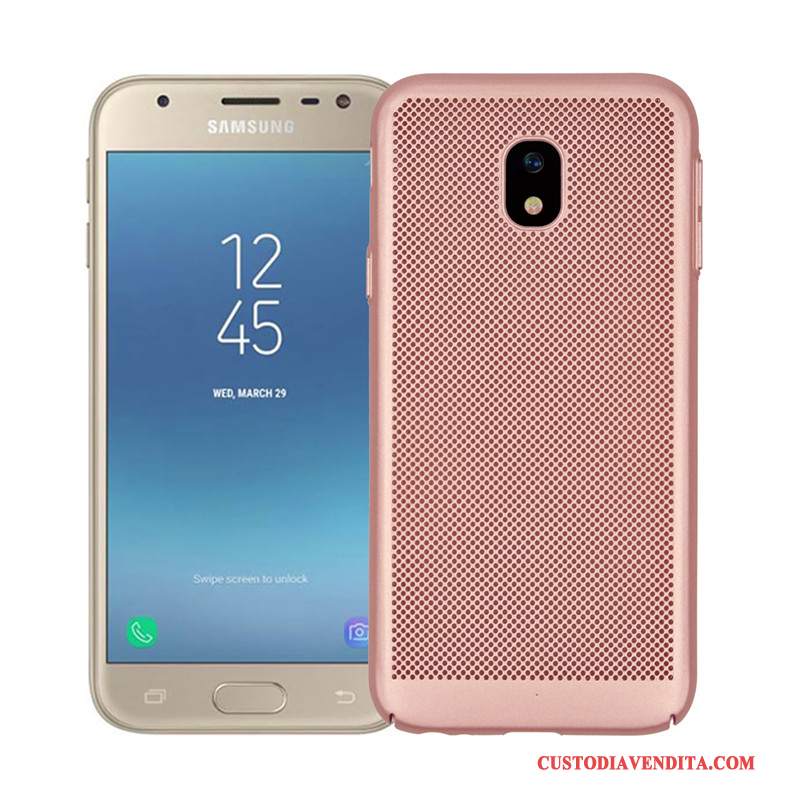 Custodia Samsung Galaxy J3 2017 Protezione Sottile Radiante, Cover Samsung Galaxy J3 2017 Telefono Rosa