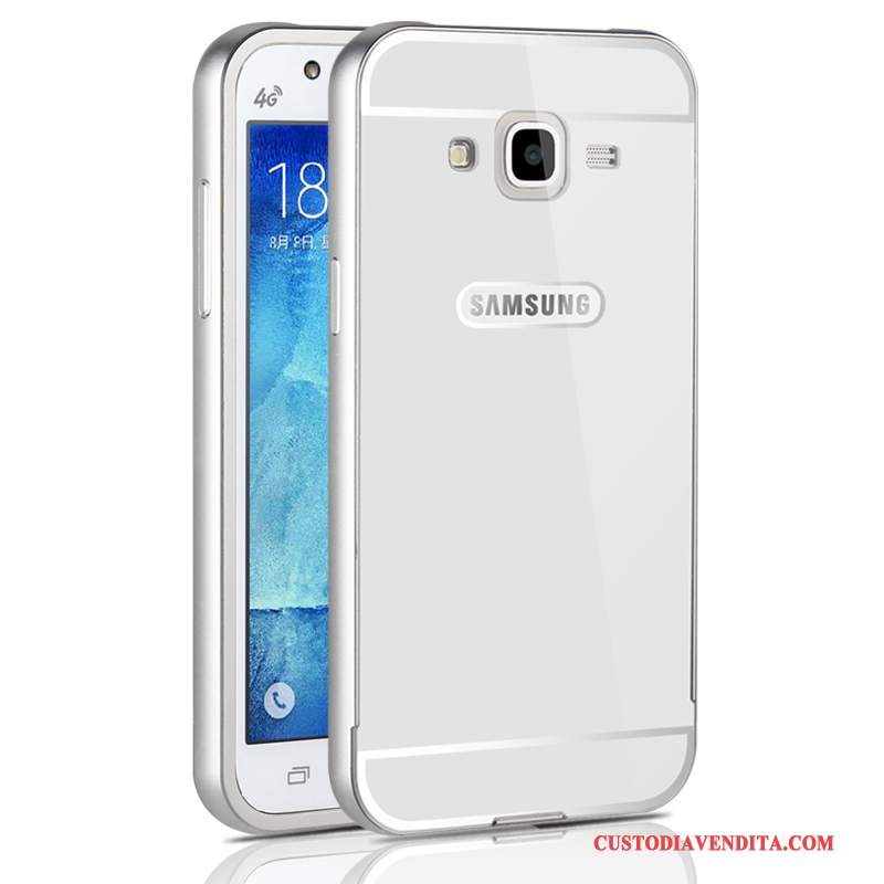 Custodia Samsung Galaxy J5 2015 Protezione Metallo Anti-caduta, Cover Samsung Galaxy J5 2015 Sottili Difficile