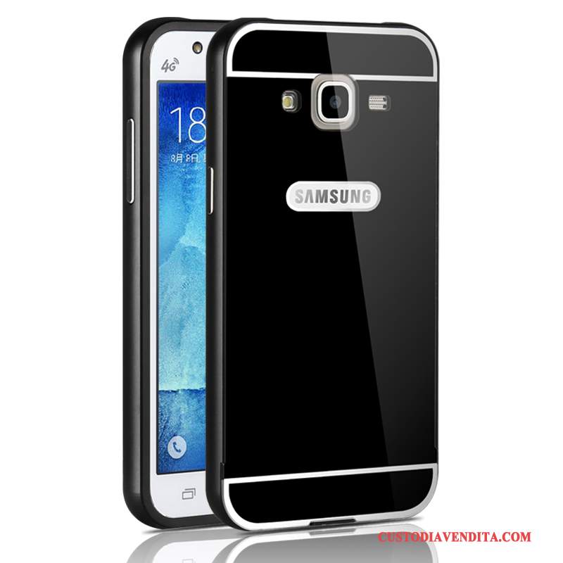 Custodia Samsung Galaxy J5 2015 Protezione Metallo Anti-caduta, Cover Samsung Galaxy J5 2015 Sottili Difficile