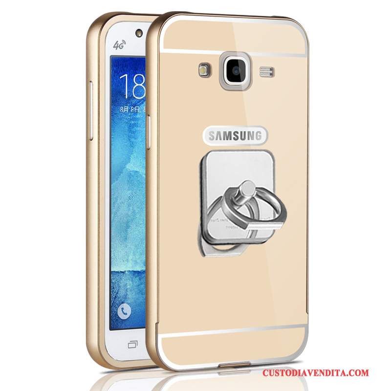 Custodia Samsung Galaxy J5 2015 Protezione Metallo Anti-caduta, Cover Samsung Galaxy J5 2015 Sottili Difficile