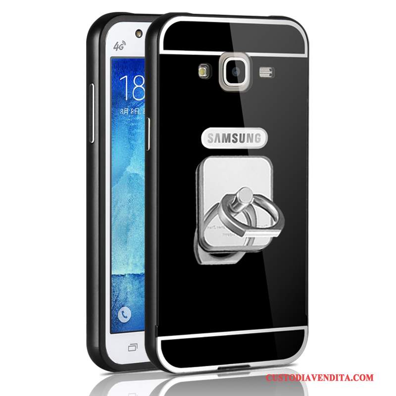 Custodia Samsung Galaxy J5 2015 Protezione Metallo Anti-caduta, Cover Samsung Galaxy J5 2015 Sottili Difficile