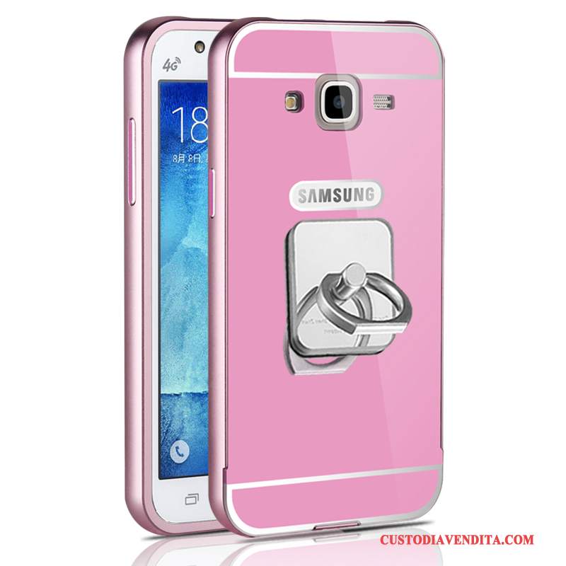 Custodia Samsung Galaxy J5 2015 Protezione Metallo Anti-caduta, Cover Samsung Galaxy J5 2015 Sottili Difficile