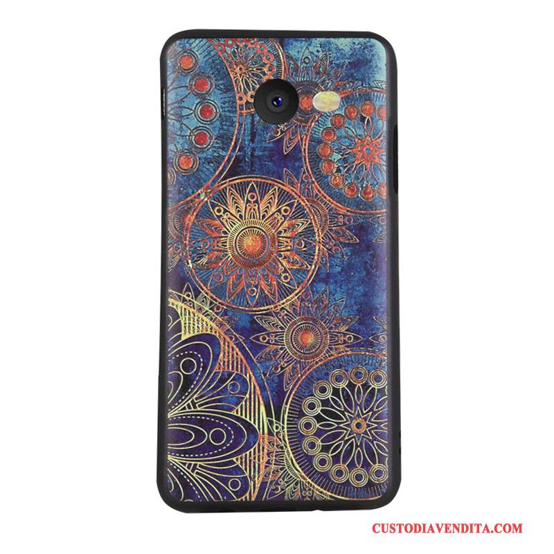 Custodia Samsung Galaxy J5 2017 Goffratura Affari Tendenza, Cover Samsung Galaxy J5 2017 Colore Morbidotelefono