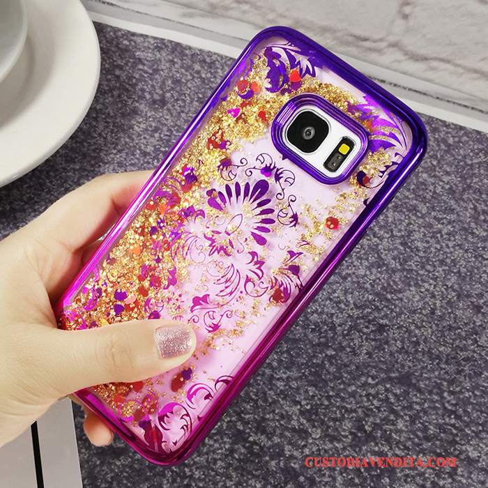 Custodia Samsung Galaxy J5 2017 Moda Porpora Sabbie Mobili, Cover Samsung Galaxy J5 2017 Placcaturatelefono