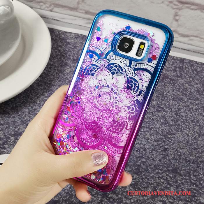 Custodia Samsung Galaxy J5 2017 Moda Porpora Sabbie Mobili, Cover Samsung Galaxy J5 2017 Placcaturatelefono