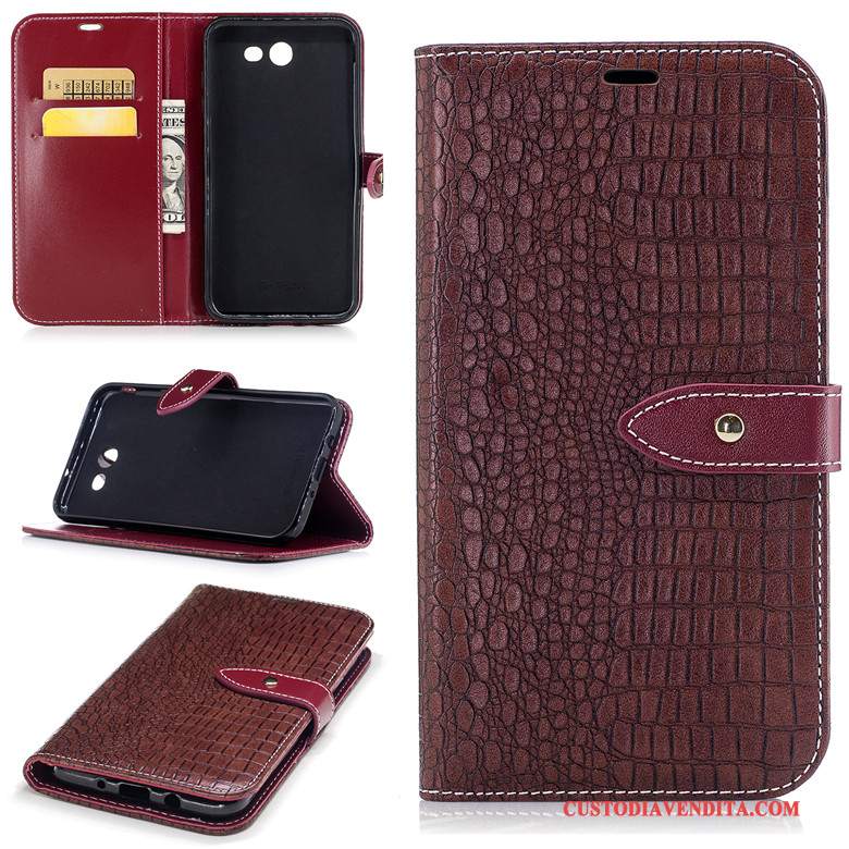 Custodia Samsung Galaxy J5 2017 Pelle Morbido Affari, Cover Samsung Galaxy J5 2017 Folio Telefono