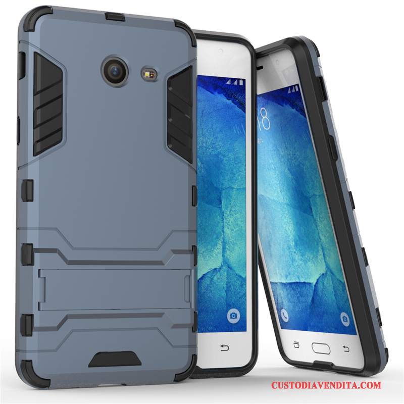 Custodia Samsung Galaxy J5 2017 Protezione Difficile Anti-caduta, Cover Samsung Galaxy J5 2017 Telefono Argento