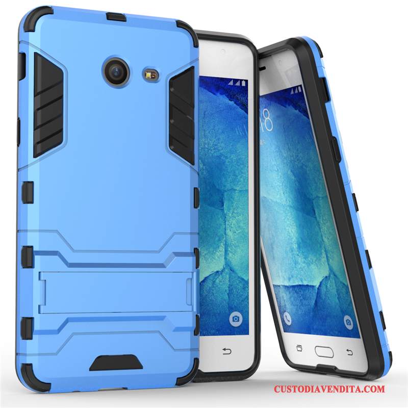 Custodia Samsung Galaxy J5 2017 Protezione Difficile Anti-caduta, Cover Samsung Galaxy J5 2017 Telefono Argento