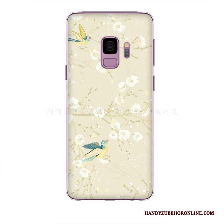 Custodia Samsung Galaxy J6 Creativo Fresco Chiaro, Cover Samsung Galaxy J6 Vento Giallo