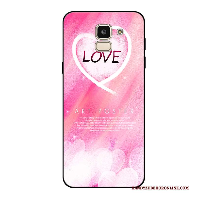 Custodia Samsung Galaxy J6 Silicone Tutto Incluso Anti-caduta, Cover Samsung Galaxy J6 Morbido Fresco