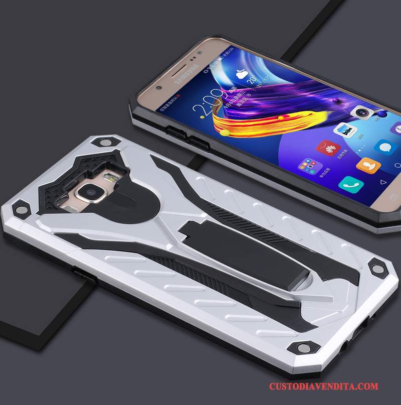 Custodia Samsung Galaxy J7 2015 Blu Tutto Incluso, Cover Samsung Galaxy J7 2015 Telefono