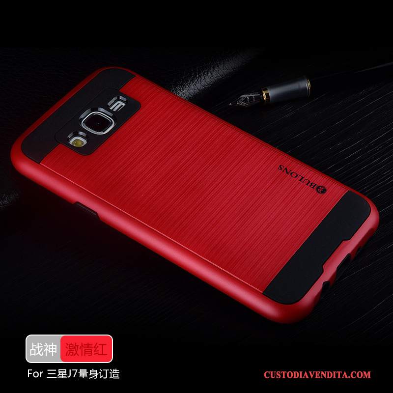 Custodia Samsung Galaxy J7 2015 Silicone Di Personalità Nuovo, Cover Samsung Galaxy J7 2015 Protezione Tutto Incluso Anti-caduta