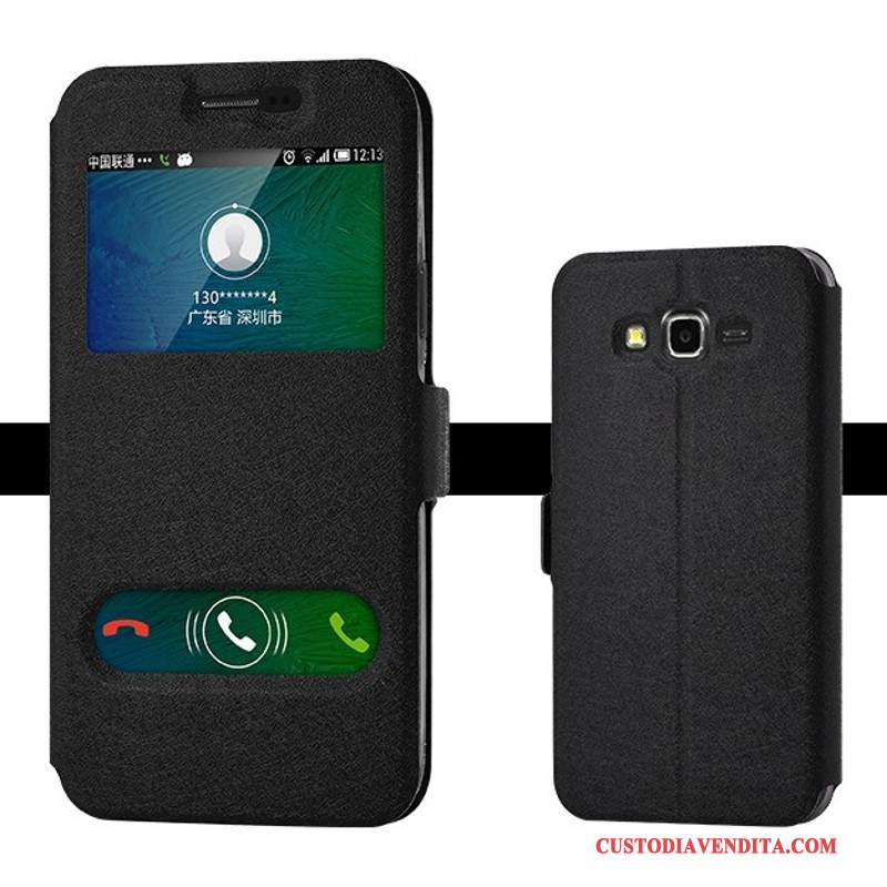 Custodia Samsung Galaxy J7 2015 Silicone Telefono Tendenza, Cover Samsung Galaxy J7 2015 Pelle Cachi Morbido