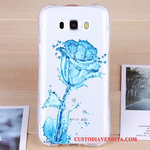 Custodia Samsung Galaxy J7 2016 Colore Anti-caduta Morbido, Cover Samsung Galaxy J7 2016 Silicone Tutto Inclusotelefono