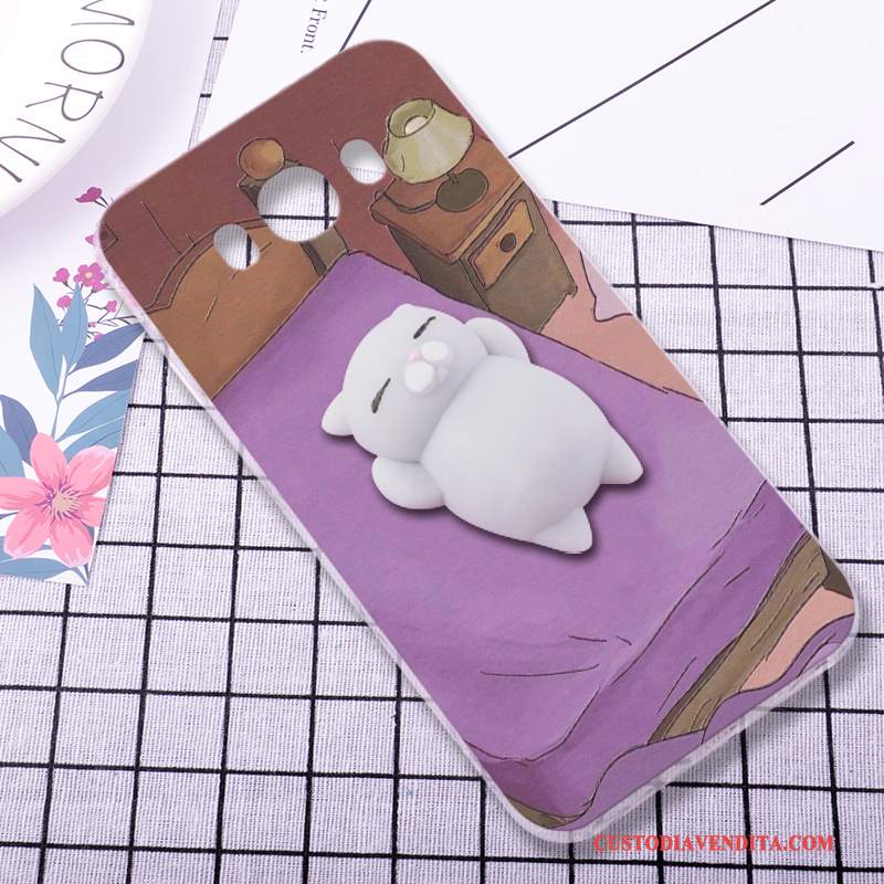 Custodia Samsung Galaxy J7 2016 Creativo Di Personalità Morbido, Cover Samsung Galaxy J7 2016 Silicone Decompressionetelefono