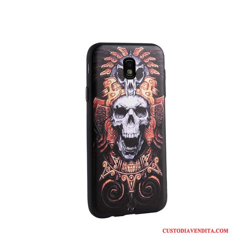 Custodia Samsung Galaxy J7 2017 Cartone Animato Morbido Affari, Cover Samsung Galaxy J7 2017 Goffratura Telefono Tendenza