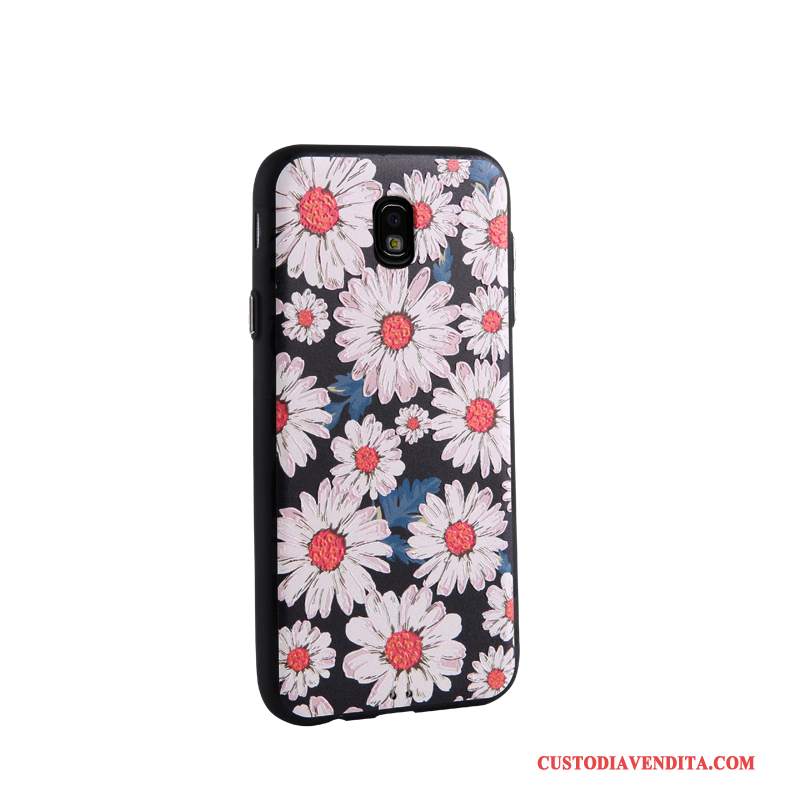 Custodia Samsung Galaxy J7 2017 Cartone Animato Morbido Affari, Cover Samsung Galaxy J7 2017 Goffratura Telefono Tendenza