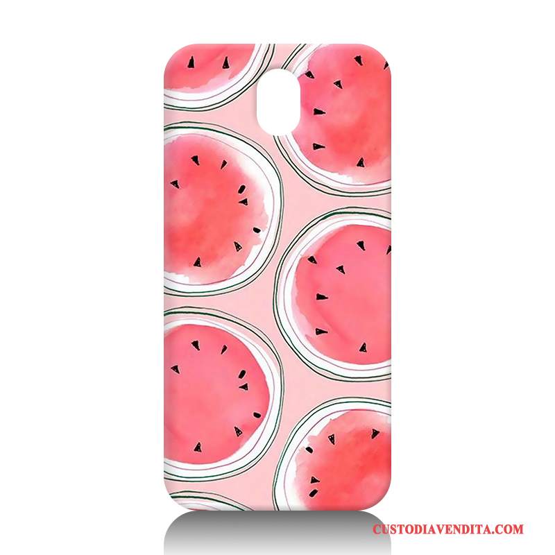 Custodia Samsung Galaxy J7 2017 Silicone Nuovo Morbido, Cover Samsung Galaxy J7 2017 Creativo Giallotelefono