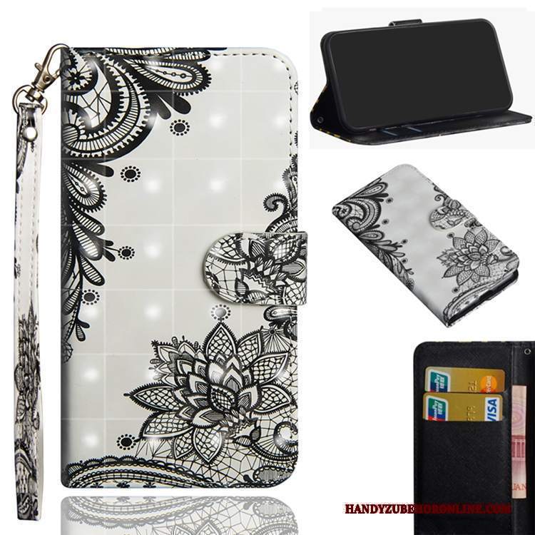 Custodia Samsung Galaxy M20 Pelle Rossotelefono, Cover Samsung Galaxy M20 Portafoglio