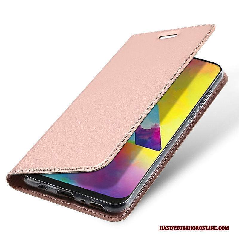 Custodia Samsung Galaxy M20 Pellicola Protettiva Tempra, Cover Samsung Galaxy M20 Telefono Oro Rosa