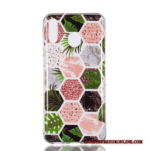 Custodia Samsung Galaxy M20 Silicone Grande Porpora, Cover Samsung Galaxy M20 Cartone Animato Telefono