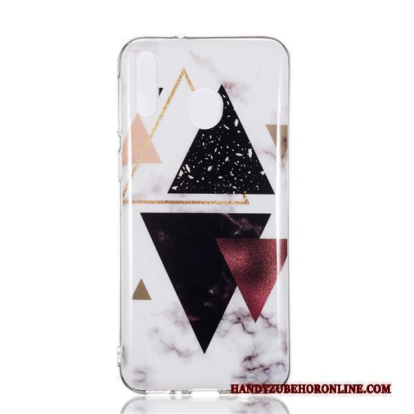 Custodia Samsung Galaxy M20 Silicone Grande Porpora, Cover Samsung Galaxy M20 Cartone Animato Telefono