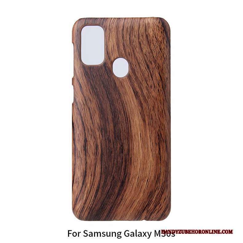 Custodia Samsung Galaxy M30s Creativo Marchio Di Tendenza Di Personalità, Cover Samsung Galaxy M30s Protezione Telefono Bianco