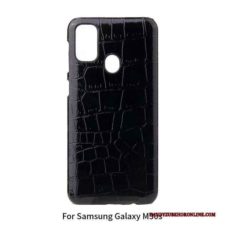 Custodia Samsung Galaxy M30s Creativo Marchio Di Tendenza Di Personalità, Cover Samsung Galaxy M30s Protezione Telefono Bianco