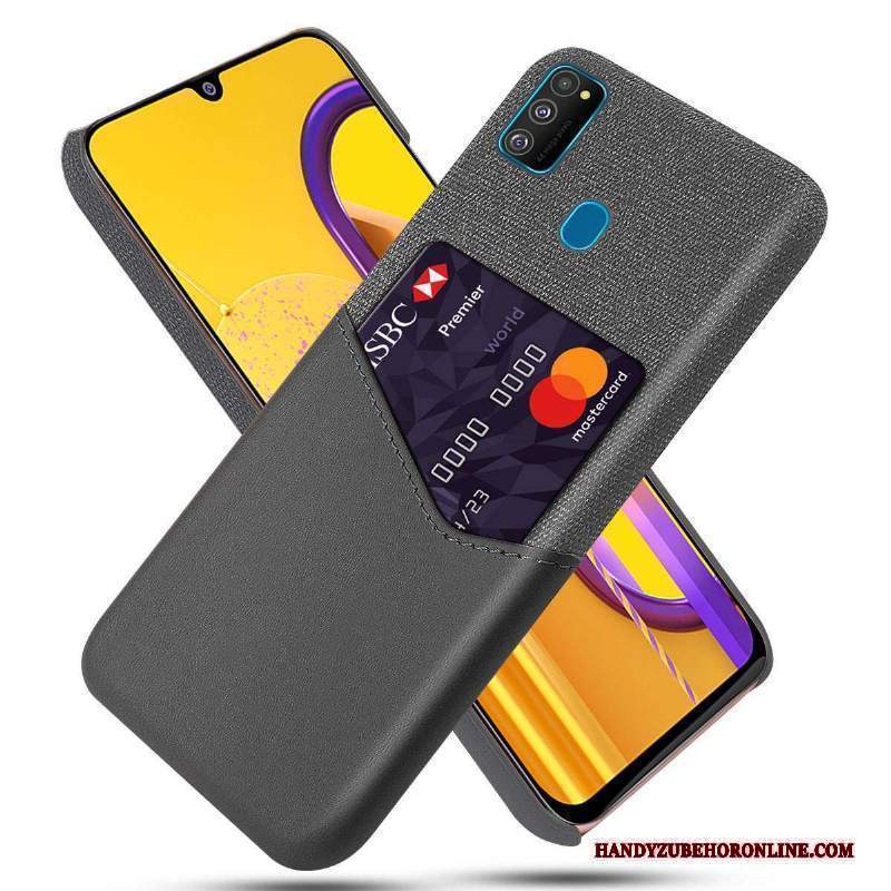 Custodia Samsung Galaxy M30s Creativo Tendenza Di Personalità, Cover Samsung Galaxy M30s Protezione Grigiotelefono