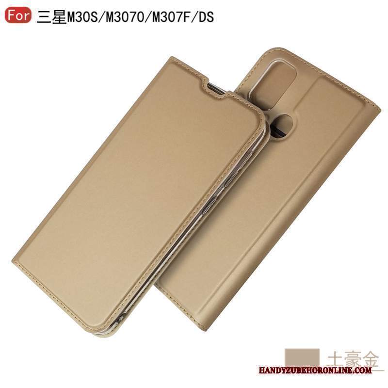 Custodia Samsung Galaxy M30s Pelle Magneticotelefono, Cover Samsung Galaxy M30s Folio Affari Di Personalità