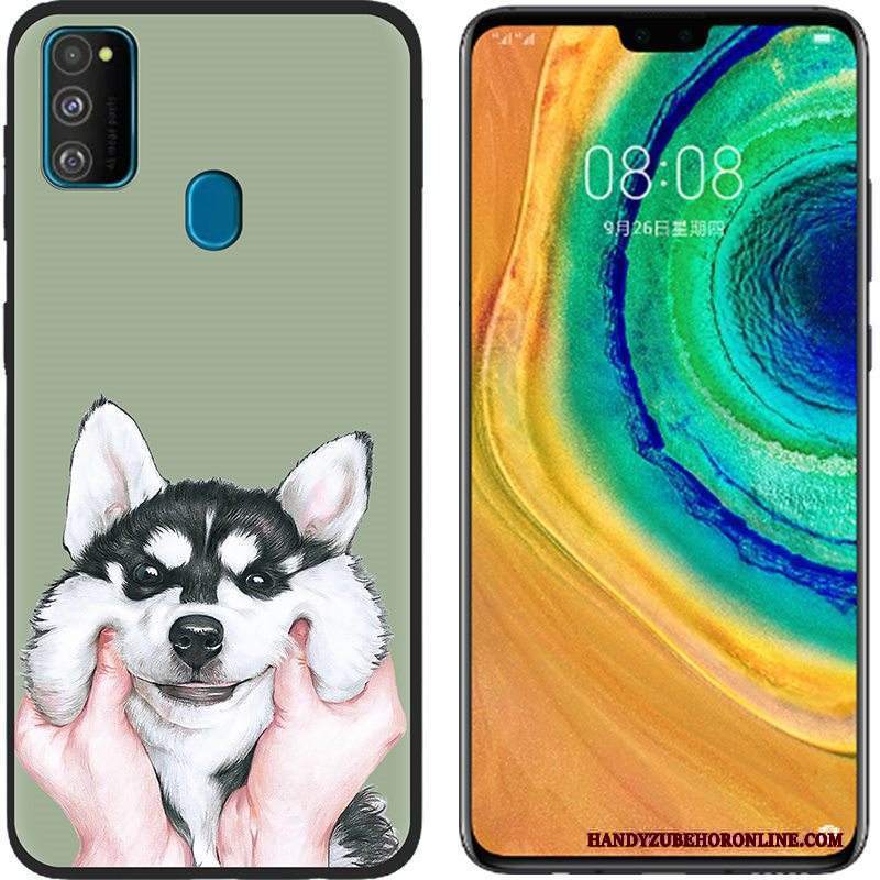 Custodia Samsung Galaxy M30s Protezione Panno Morbido, Cover Samsung Galaxy M30s Cartone Animato Telefono Anti-caduta