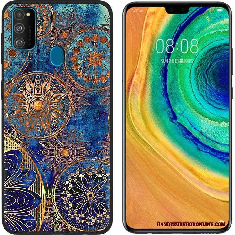 Custodia Samsung Galaxy M30s Protezione Panno Morbido, Cover Samsung Galaxy M30s Cartone Animato Telefono Anti-caduta