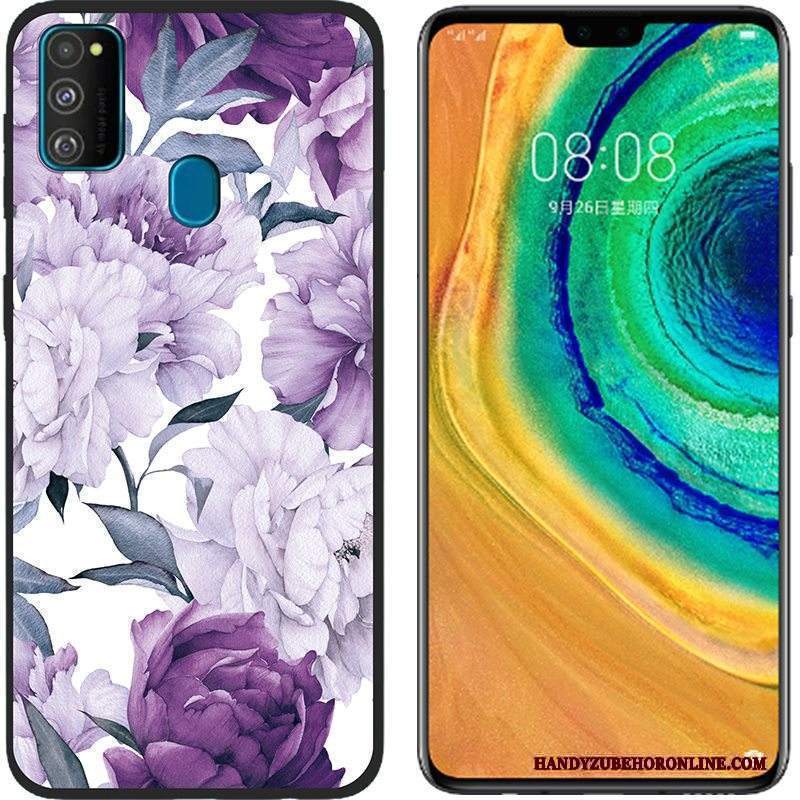 Custodia Samsung Galaxy M30s Protezione Panno Morbido, Cover Samsung Galaxy M30s Cartone Animato Telefono Anti-caduta