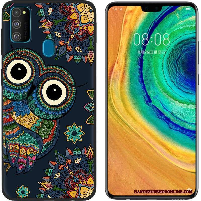 Custodia Samsung Galaxy M30s Protezione Panno Morbido, Cover Samsung Galaxy M30s Cartone Animato Telefono Anti-caduta