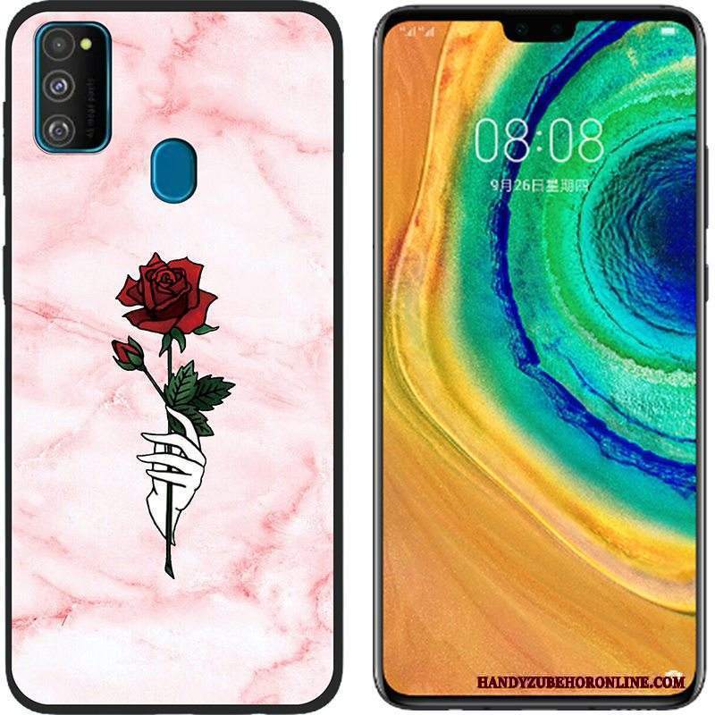 Custodia Samsung Galaxy M30s Protezione Panno Morbido, Cover Samsung Galaxy M30s Cartone Animato Telefono Anti-caduta