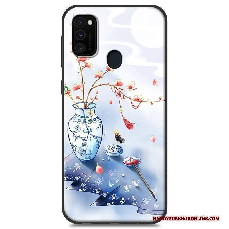 Custodia Samsung Galaxy M30s Protezione Telefono Tutto Incluso, Cover Samsung Galaxy M30s Macchiati Morbido